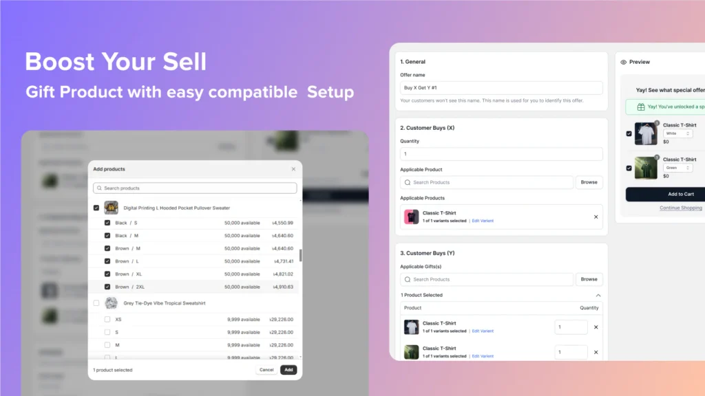upselling and bundling