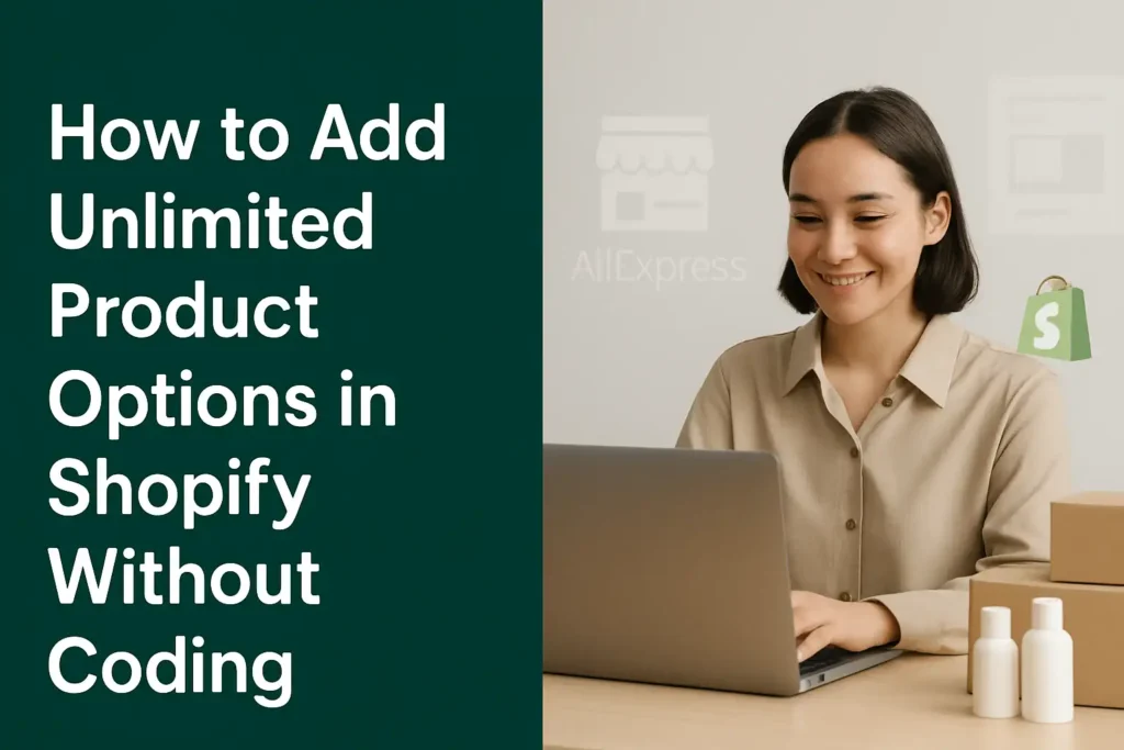 How to Add Unlimited Product Options in Shopify Without Coding