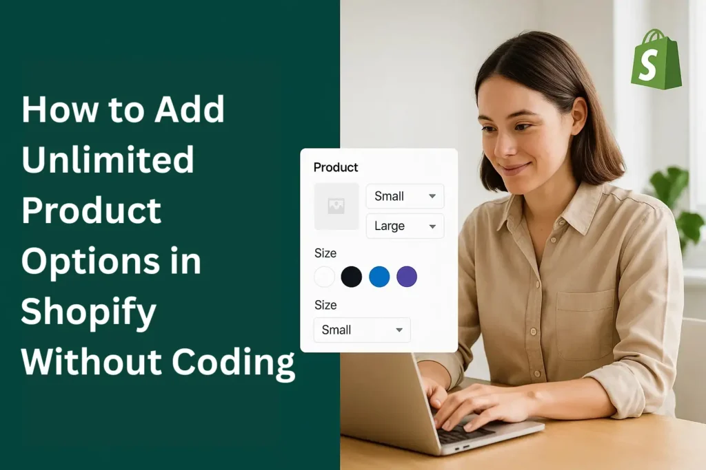 How to Add Unlimited Product Options in Shopify Without Coding