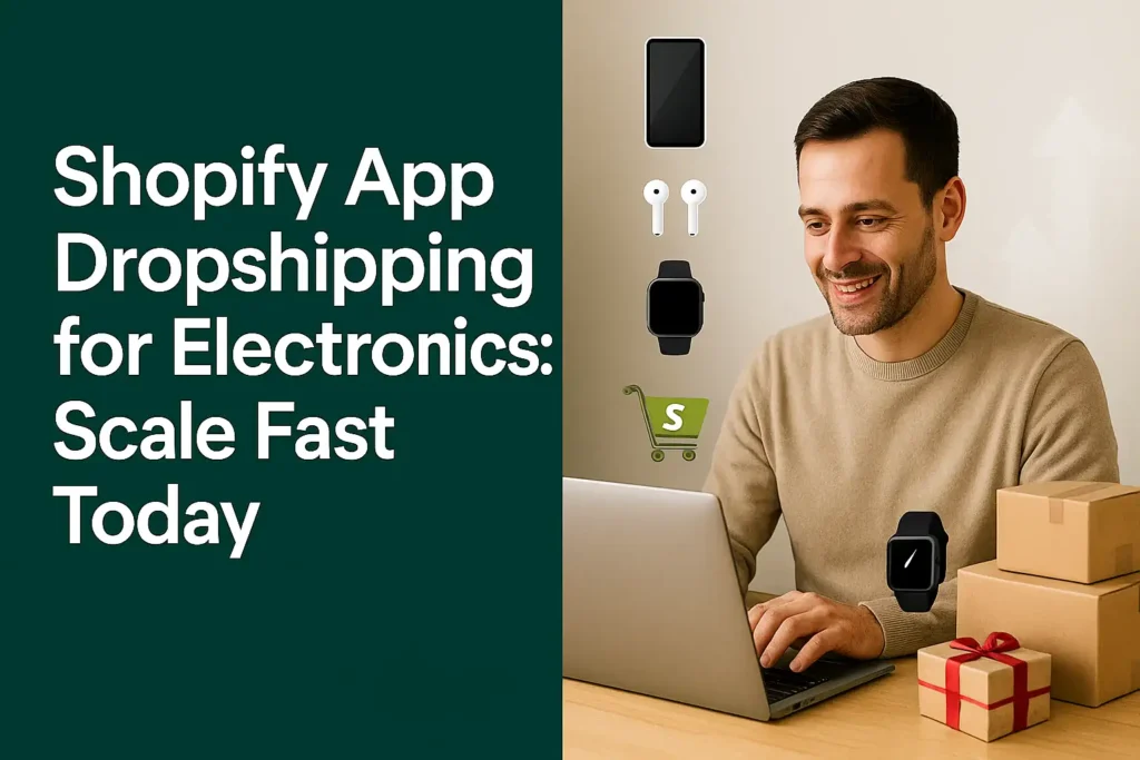 Shopify App Dropshipping for Electronics: Scale Fast Today