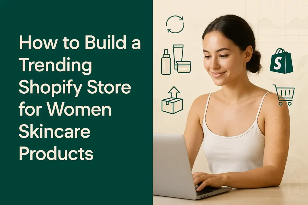 How to Build a Trending Shopify Store for Women Skincare Products