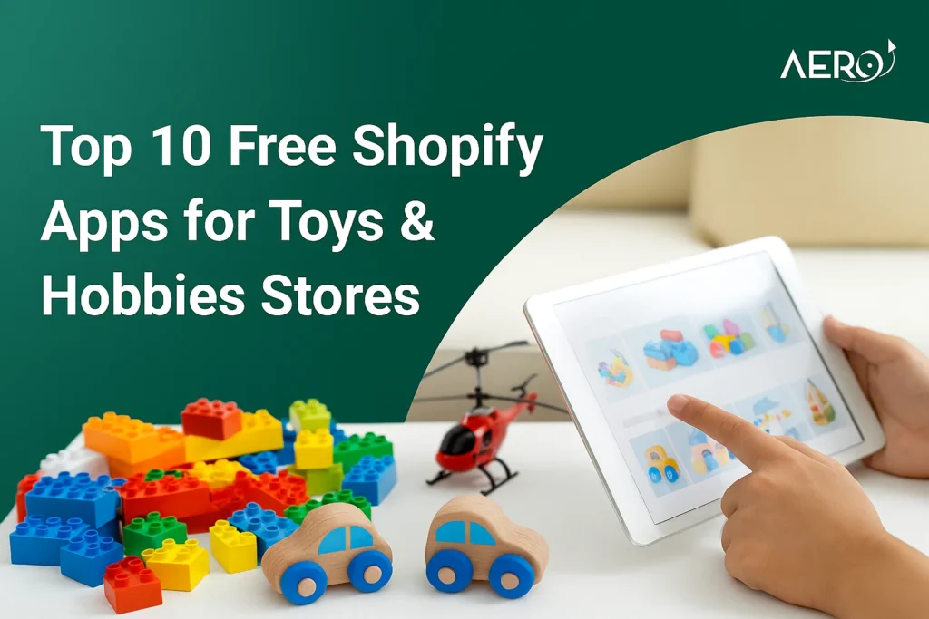 Top 10 Free Shopify Apps for Toys & Hobbies Stores