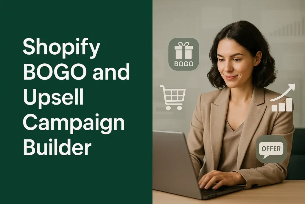 Shopify BOGO and Upsell Campaign Builder