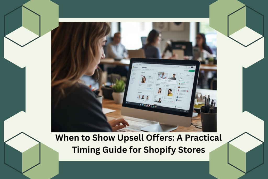 When to Show Upsell Offers: A Practical Timing Guide for Shopify Stores