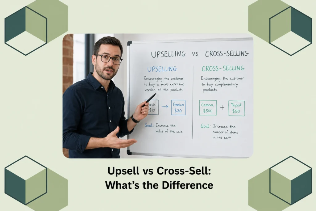 Upsell vs Cross-Sell: What’s the Difference