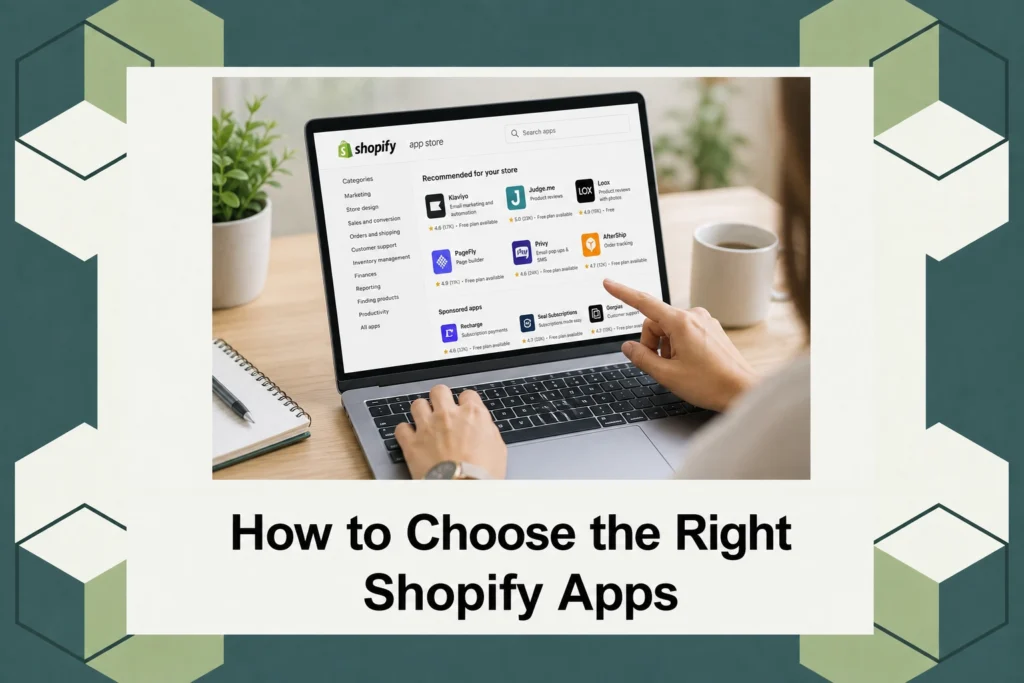 How to Choose the Right Shopify Apps