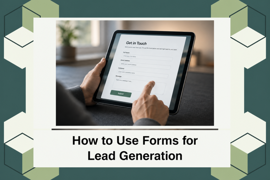 How to Use Forms for Lead Generation