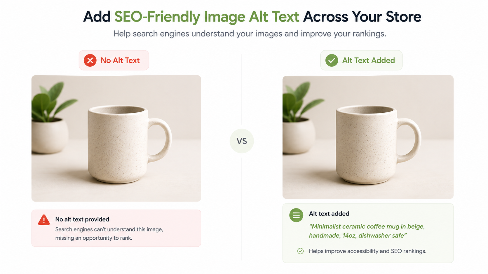 Add SEO-Friendly Image Alt Text Across Your Store