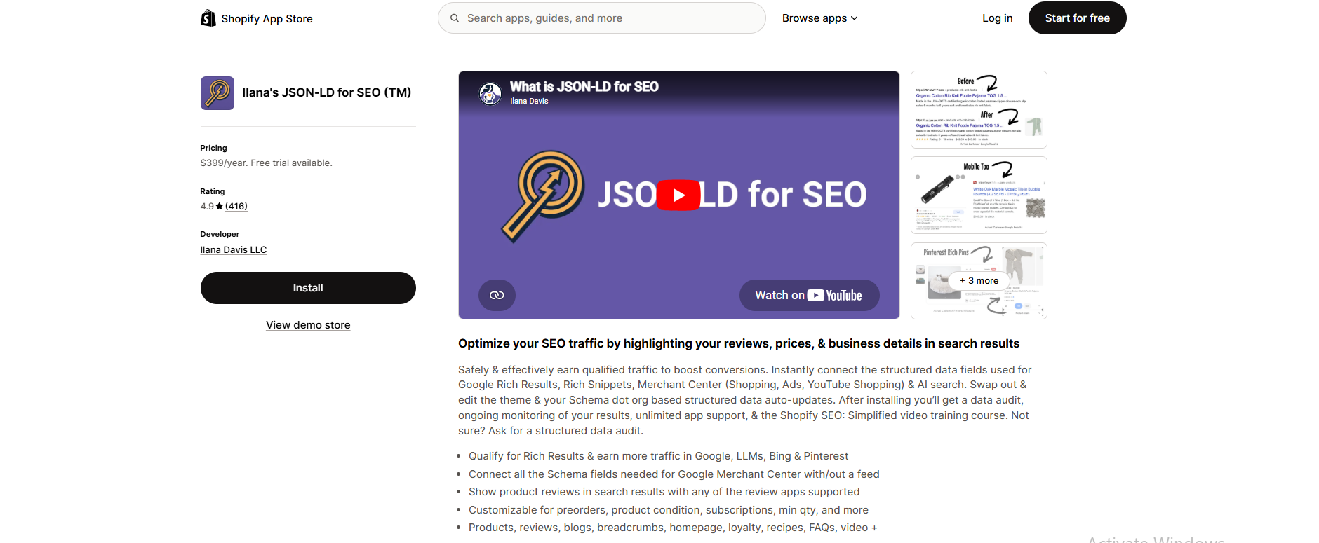 Ilana's JSON‑LD for SEO (TM)