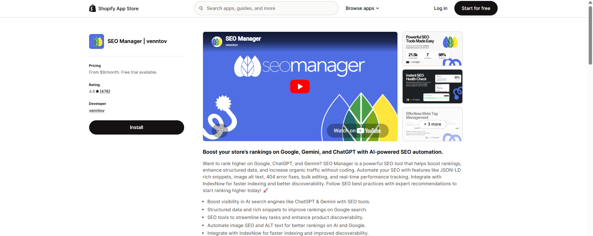 SEO Manager | venntov