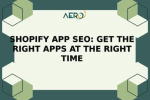 Shopify app SEO guide showing the right order to install SEO apps
